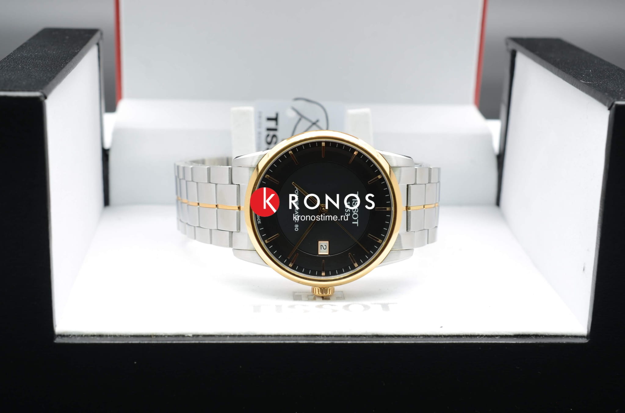 Оригинальные часы Tissot Tissot Luxury Powermatic 80 T086.407.22.051.00 механические калибр механизма powermatic 80.111 общий вид